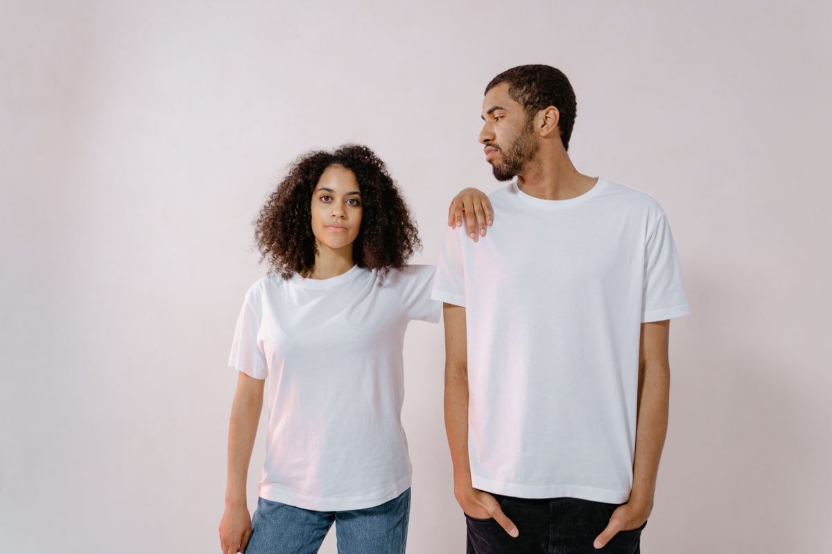 Couple Matching T-Shirt (Pair) — S.Creation Printing Shop